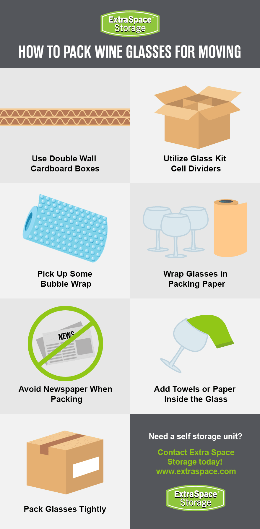 Rich Content - How to Pack Wine Glasses for Moving