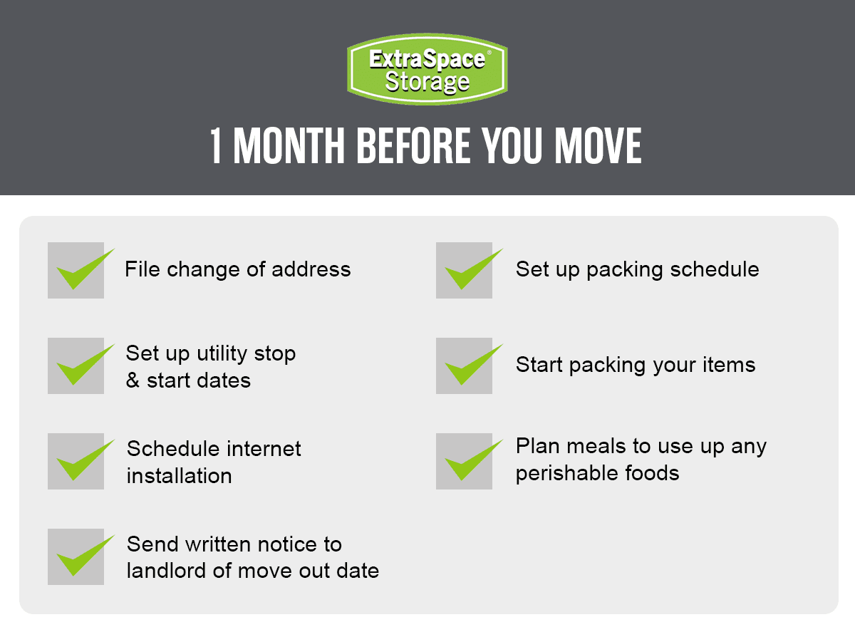 Rich Content - 1-Month Moving Checklist