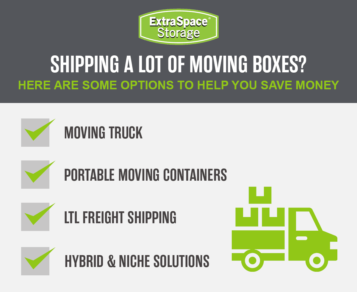 Rich Content - Cheapest Shipping Methods for a Lot of Boxes