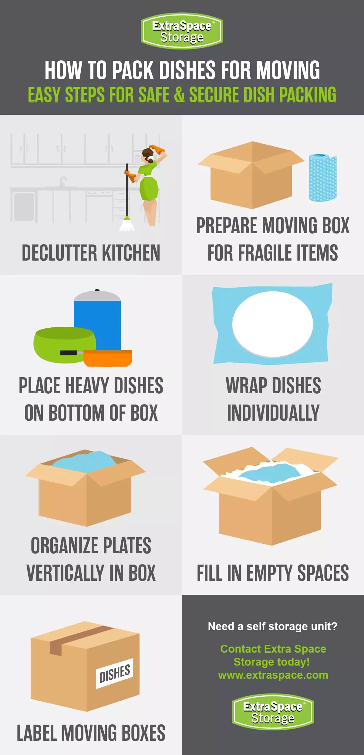 Rich Content - How to Pack Dishes for Moving