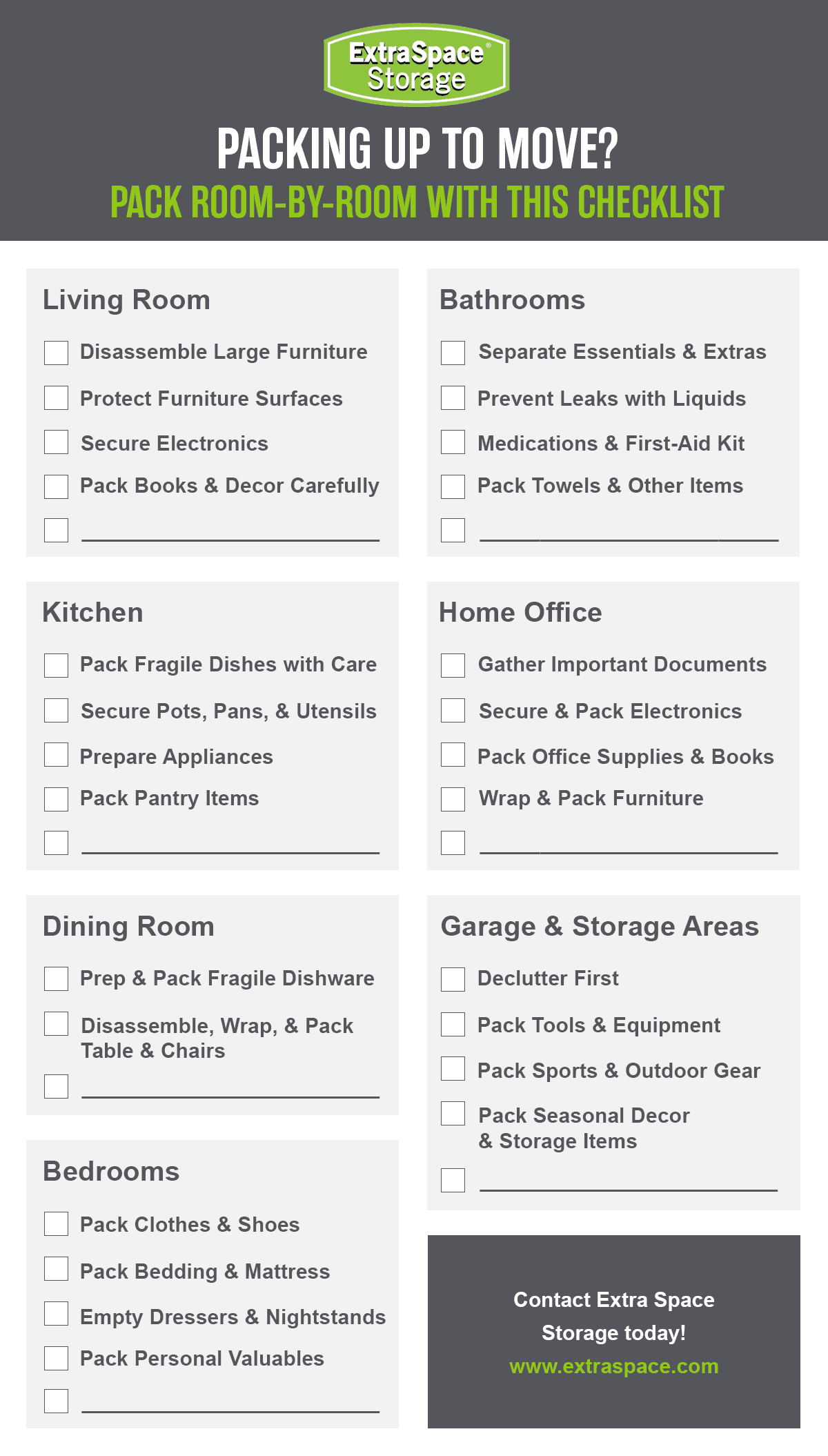 Rich Content - Room-by-Room Packing Checklist