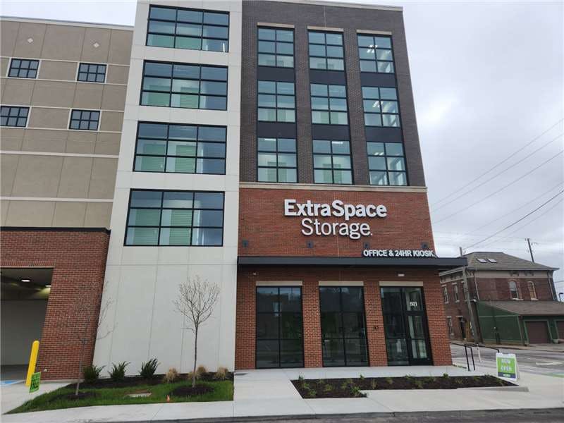 Extra Space Storage facility on 501 Fulton St - Indianapolis, IN