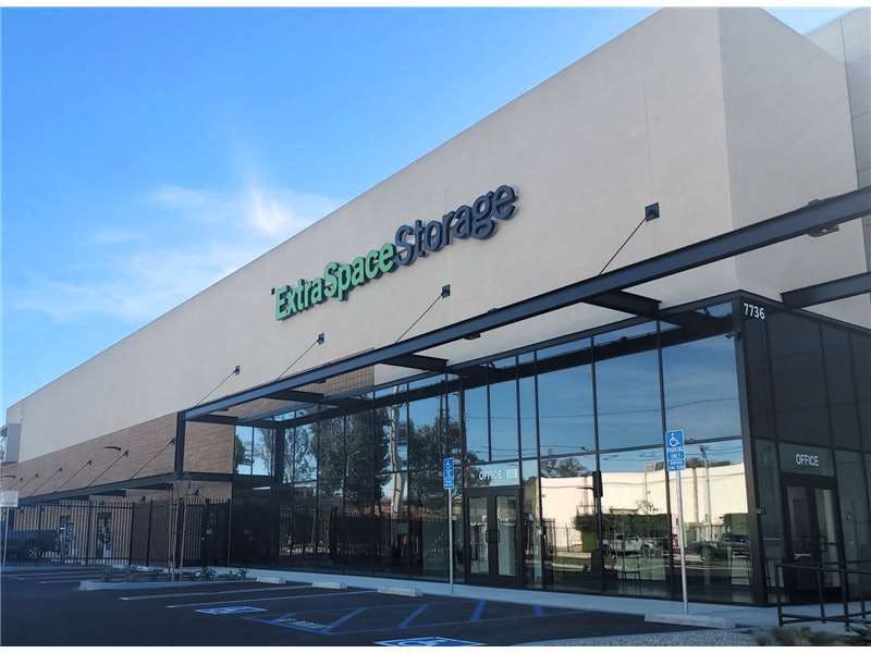 Extra Space Storage facility on 7736 Haskell Ave - Van Nuys, CA