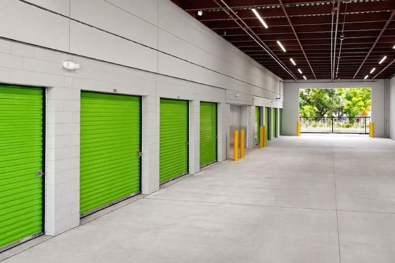Indoor Drive-Up Storage Unit at Extra Space Storage