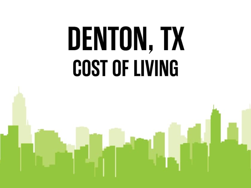 Article image for: Average Cost of Living in Denton, TX in 2026