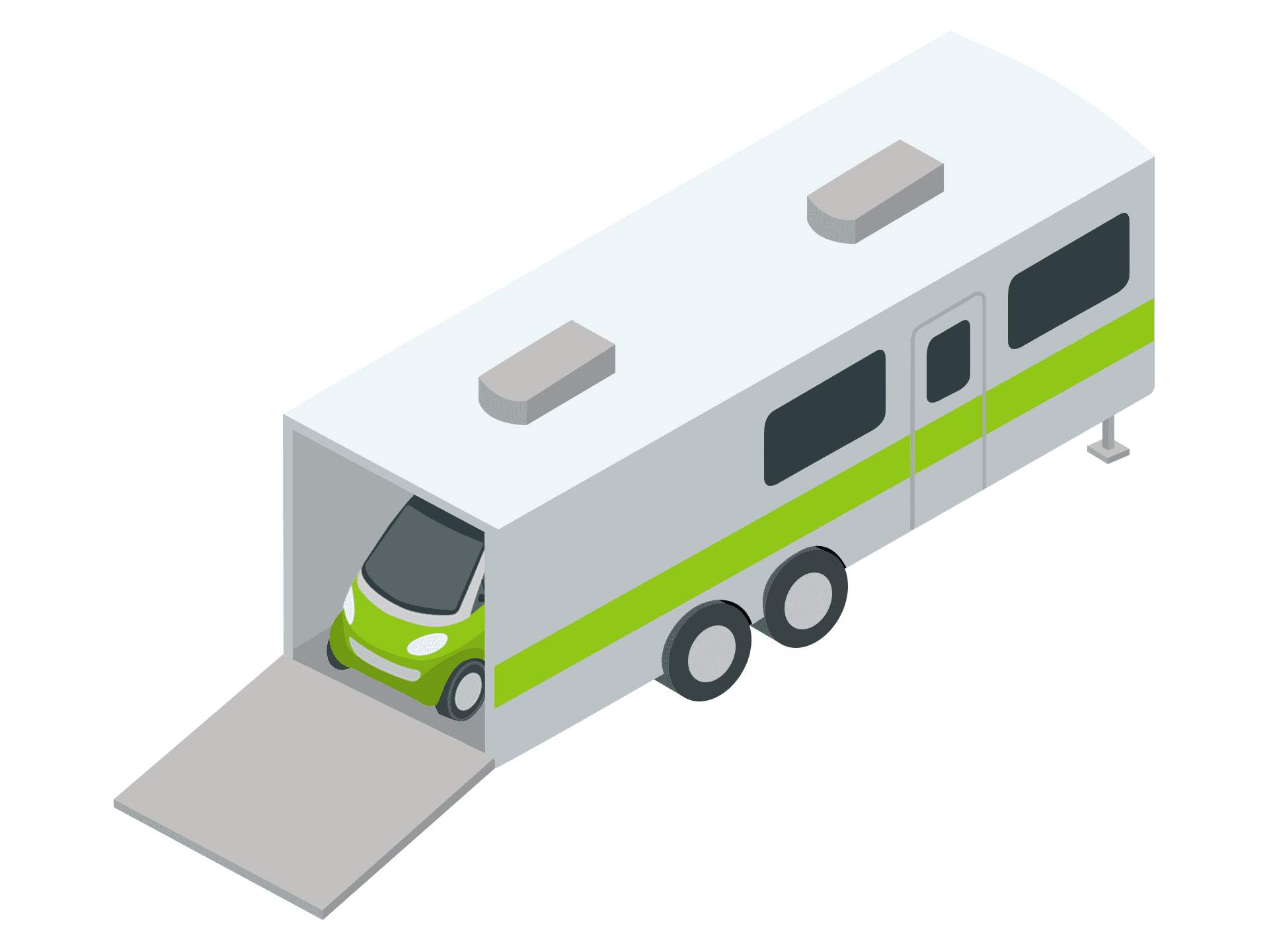 graphic of toy hauler
