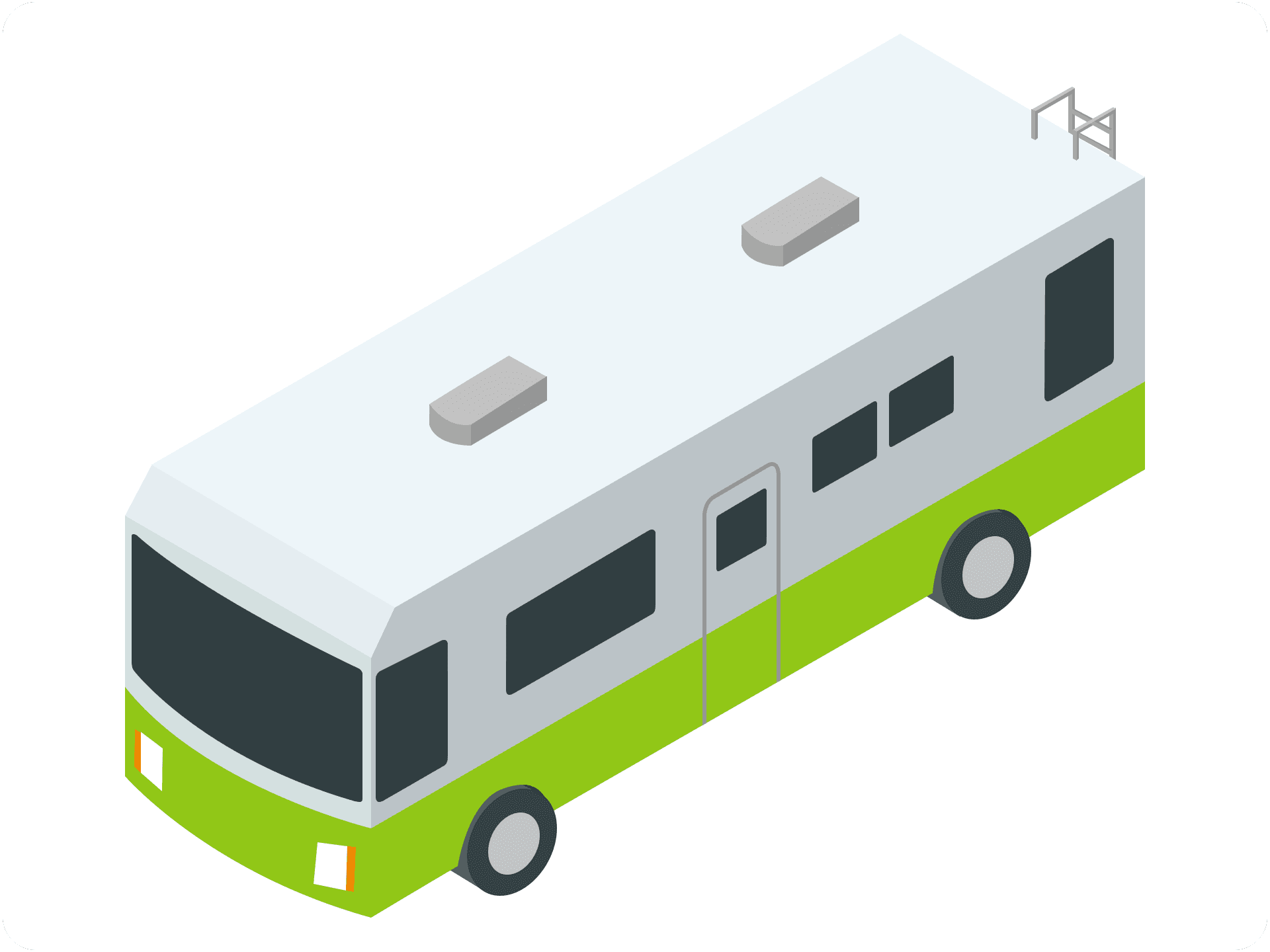 graphic of class a motorhome