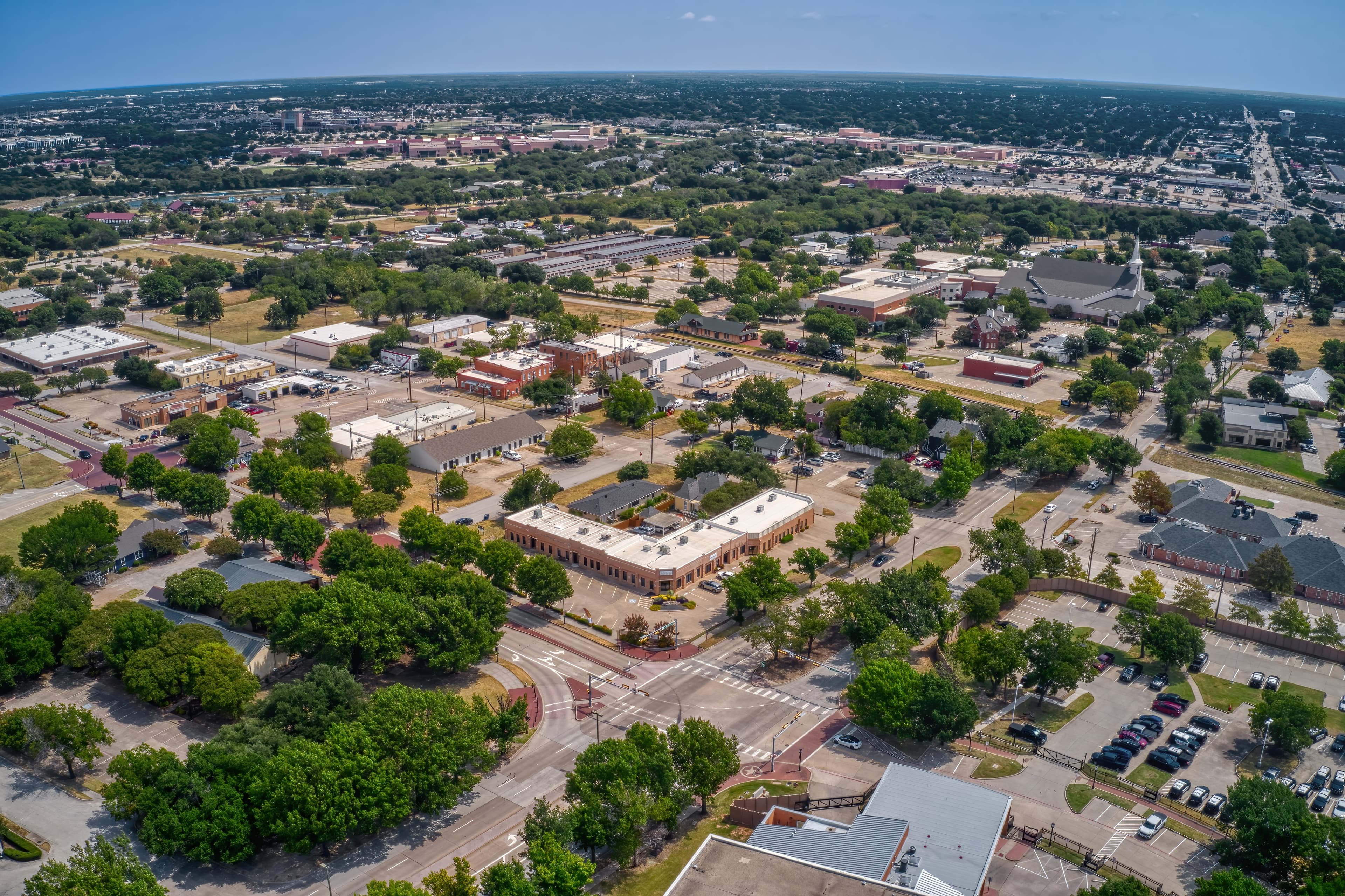 Allen, TX skyline