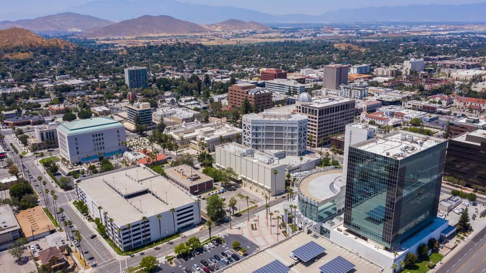 Riverside, CA skyline