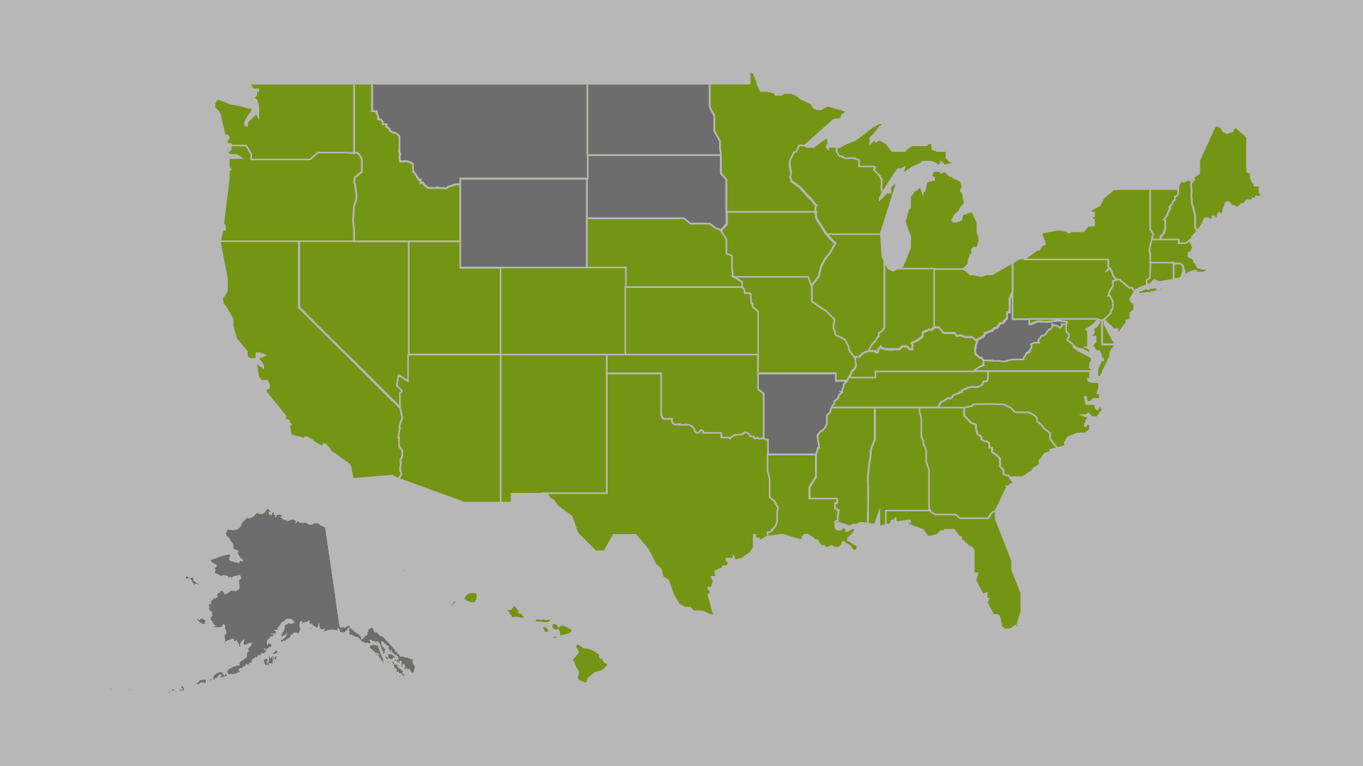 Locations Map - Why Use Storage While Moving?