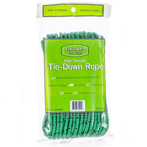 Extra Space Storage Branded tie-down rope.