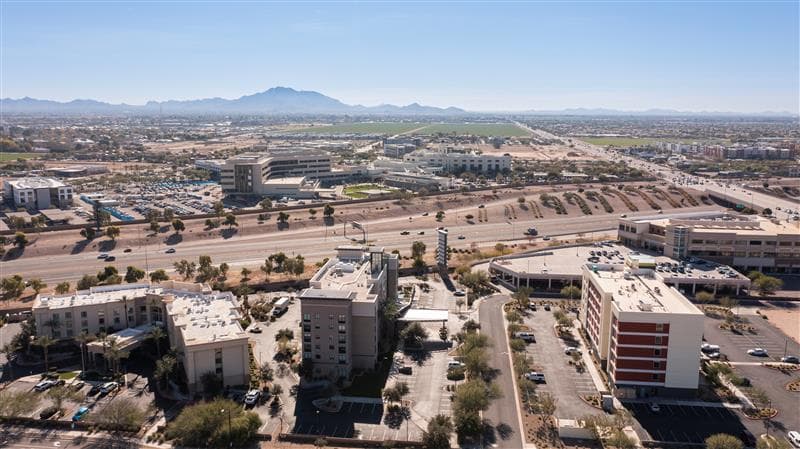 Aerial view of Gilbert, AZ