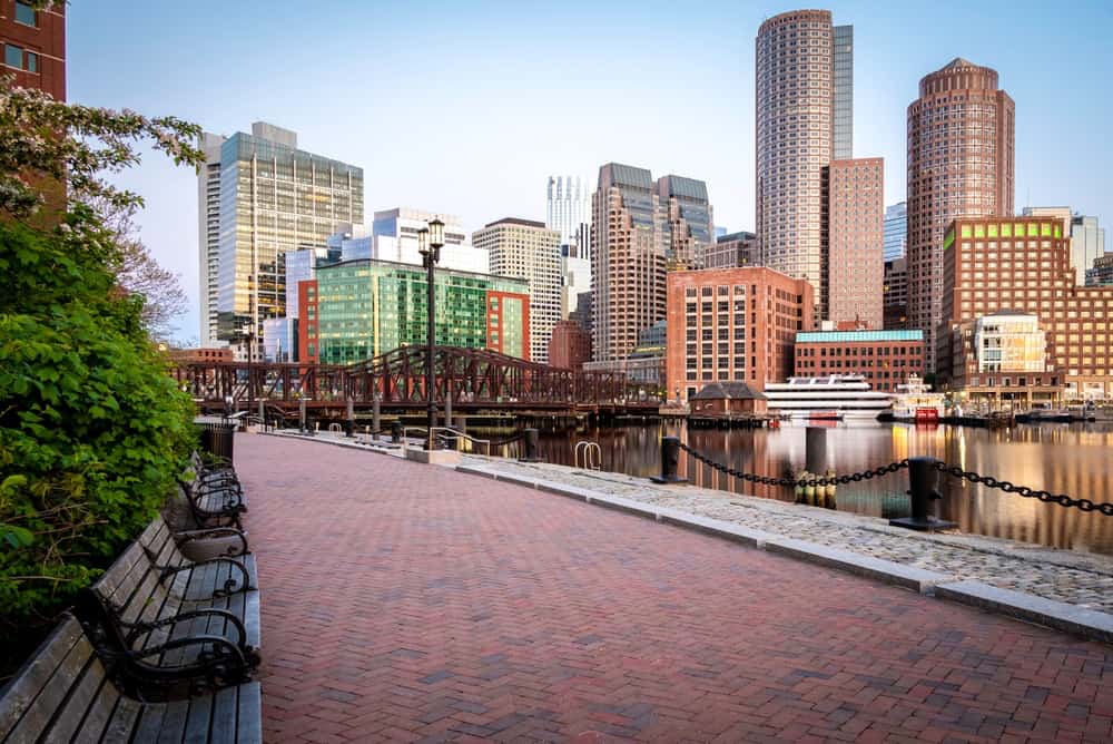 Boston Massachusetts skyline