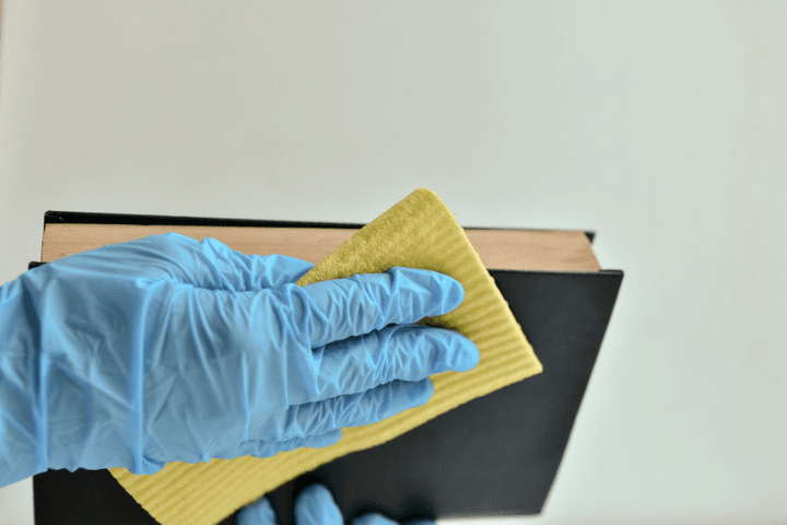 how-to-store-clean-books