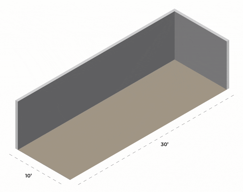 10x30 Units - How Big Is 10x30 Storage Unit? | Extra Space Storage