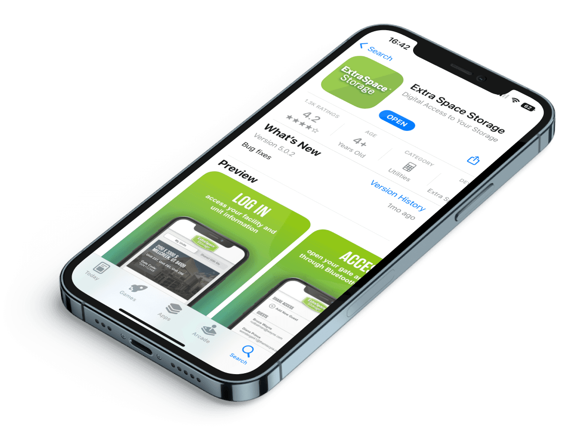 Es Storage App Mobile App | Extra Space Storage