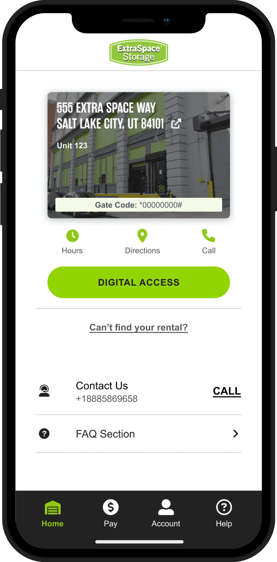 Mobile App | Extra Space Storage