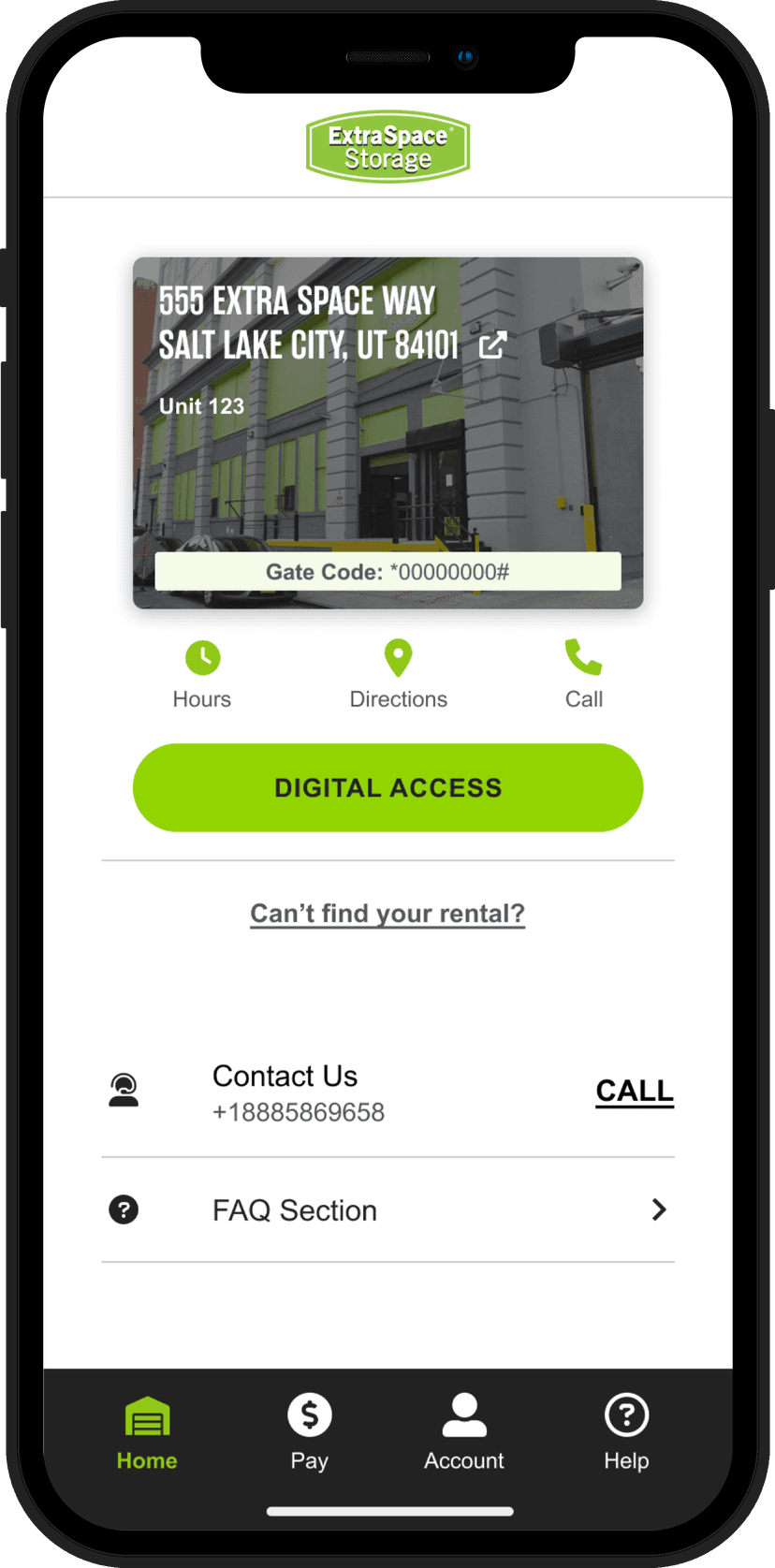 Mobile App | Extra Space Storage