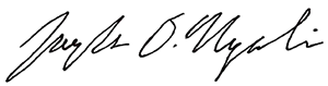 Joseph D. Margolis Signature