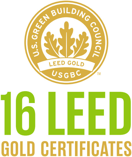 16 Leed Gold Certification