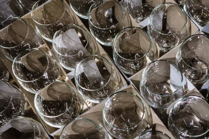 grate of wine glasses