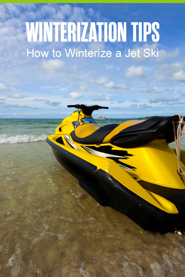 Pinterest Graphic: Winterization Tips: How to Winterize a Jet Ski