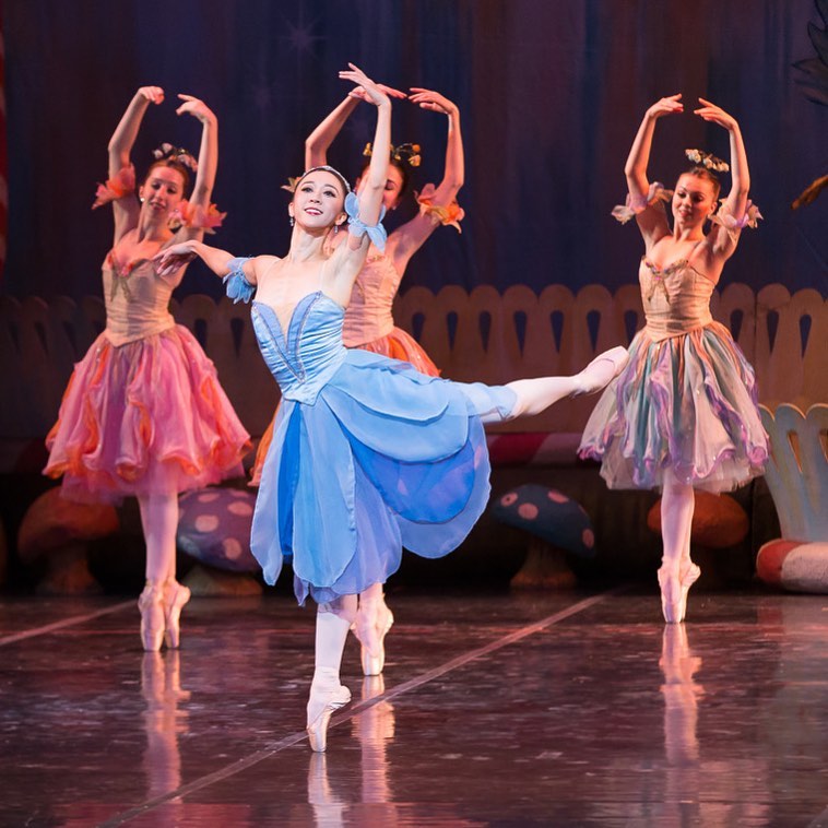 Ballerina's Dancing for the Colorado Ballet. Photo by Instagram user @colorado.ballet
