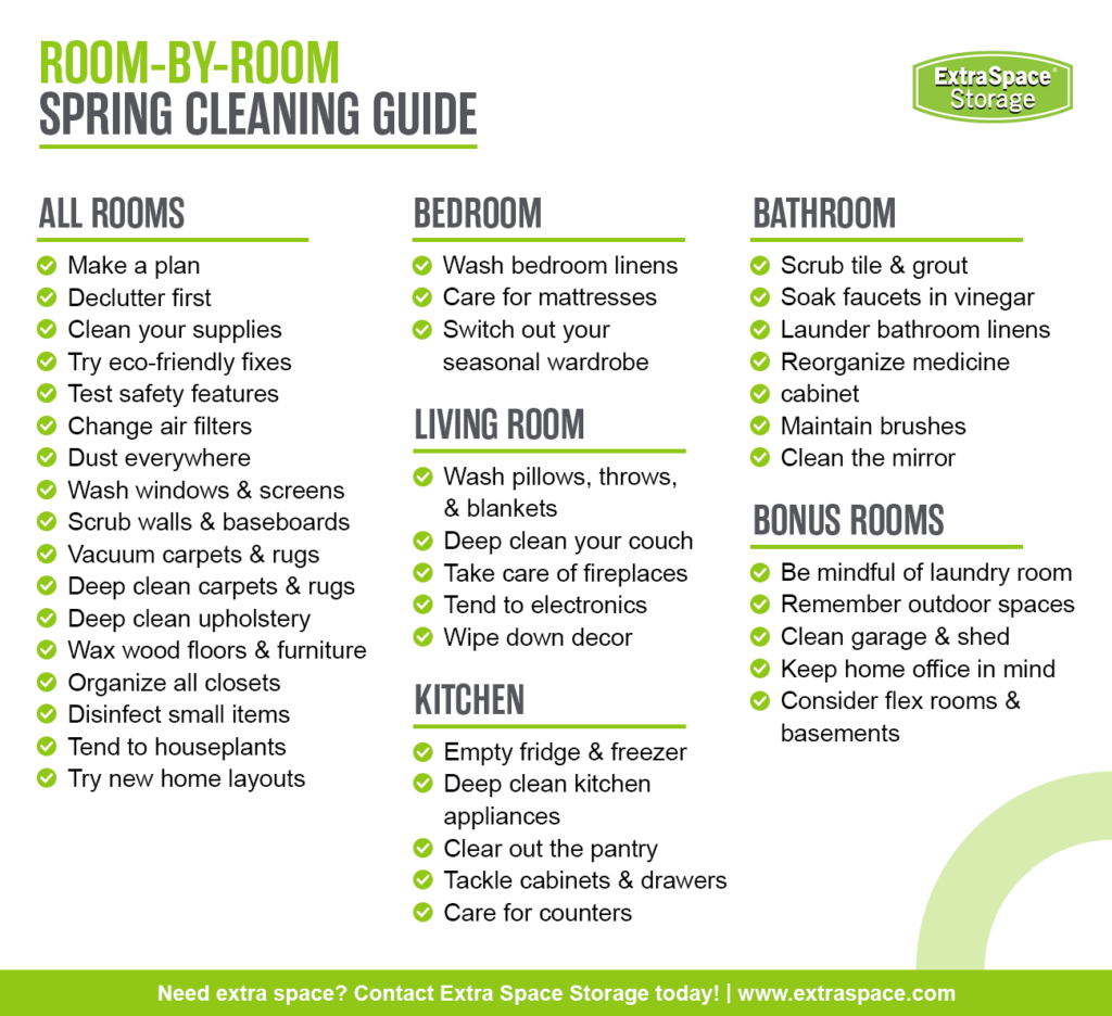 40 Spring Cleaning Tips & Tricks for a More Organized Home
