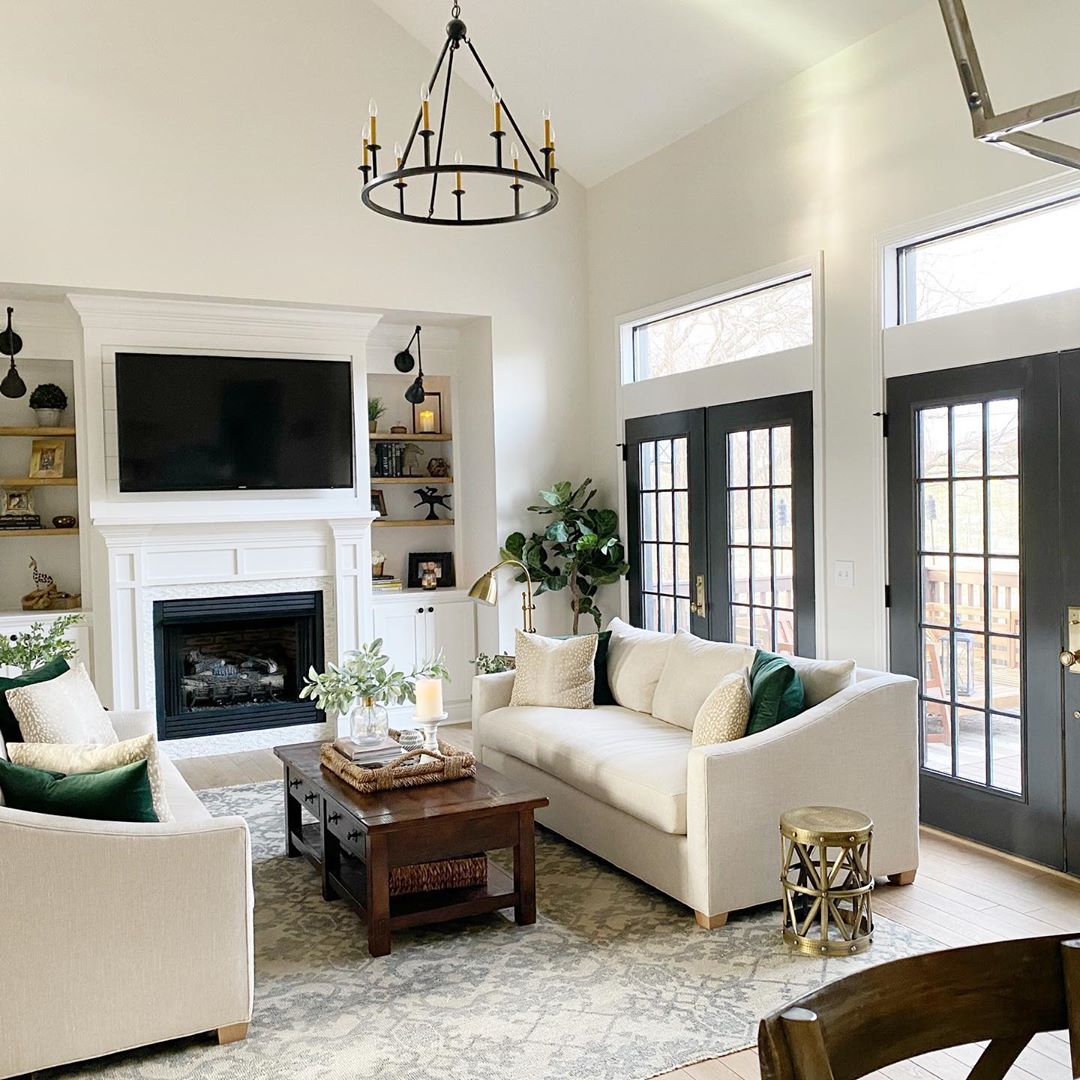 Living room design. Photo by Instagram user @decorkateky