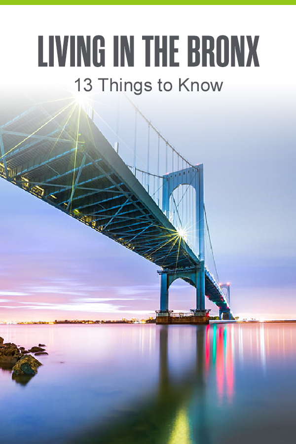 Pinterest graphic: Living in the Bronx: 13 Things to Know