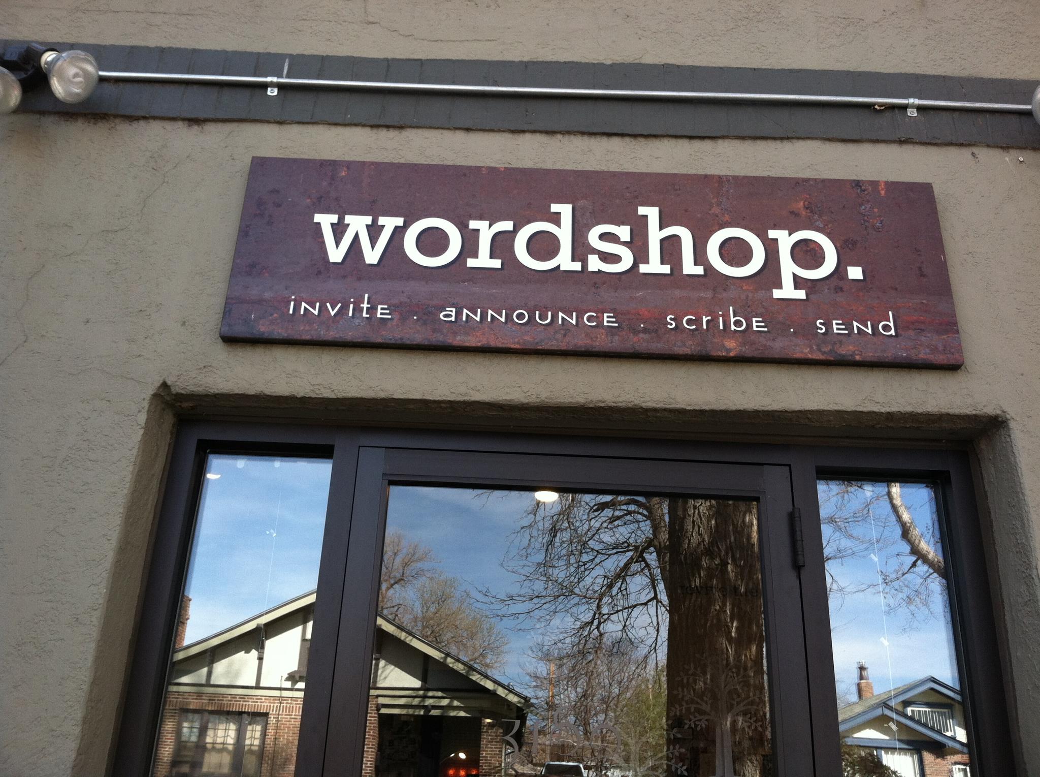 Wordshop stationary store in Denver, CO