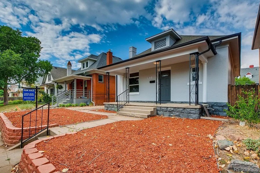Two Small Bungalow Homes in Washington Park, Denver. Photo by Instagram user @doan_5280realtor