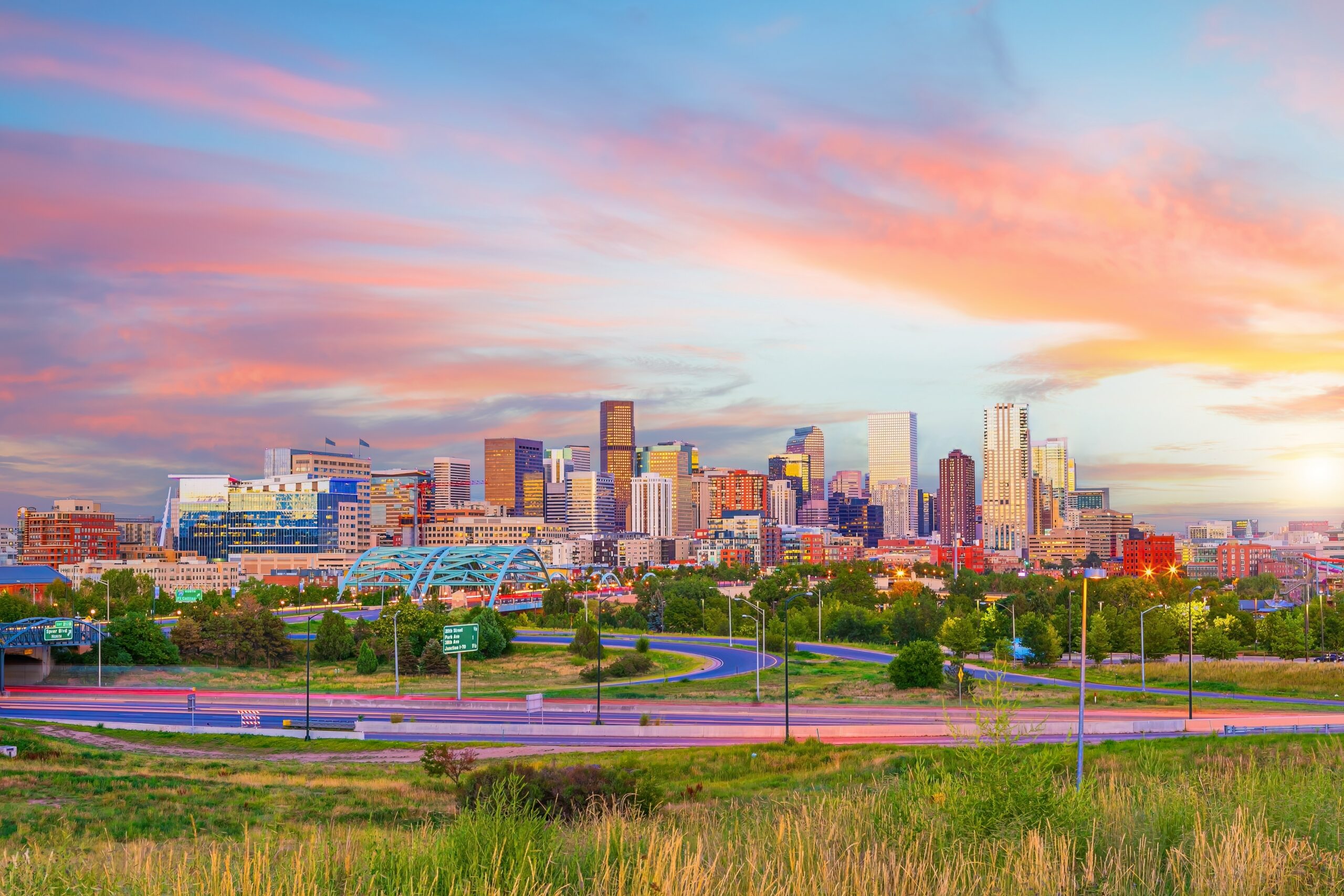 Skyline of Denver, CO