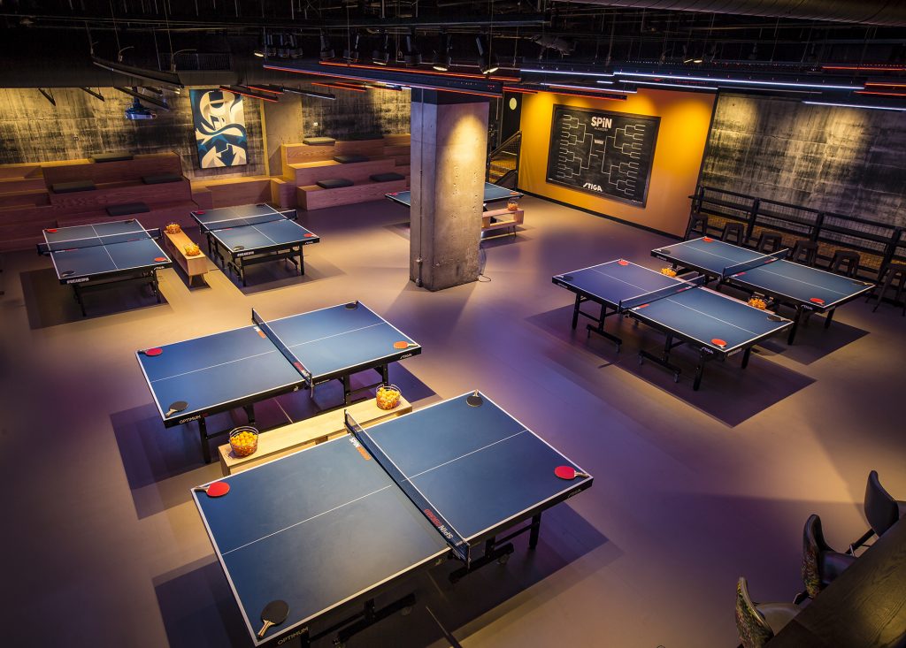 SPiN ping-pong bar in Chicago, IL