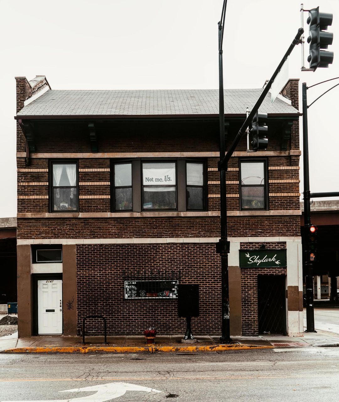 Exterior Photo of the Skylark in Chicago. Photo by Instagram user @wade____hall