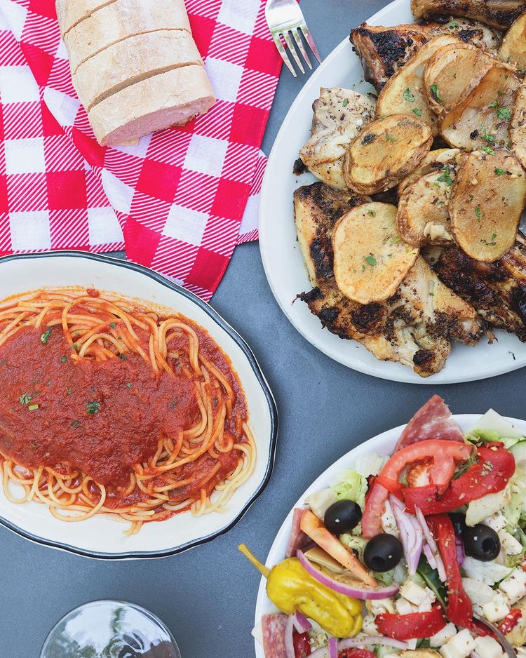 Lots of Food from Tufano's Vernon Park Tap in Chicago. Photo by Instagram user @tufanosrestaurant