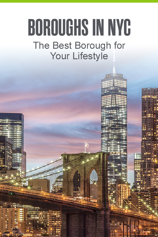 Pinterest graphic: Boroughs in NYC: The Best Borough for Your Lifestyle