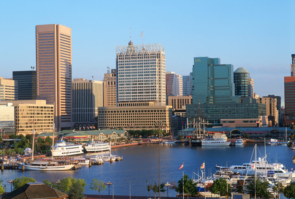 View of Baltimore, MD