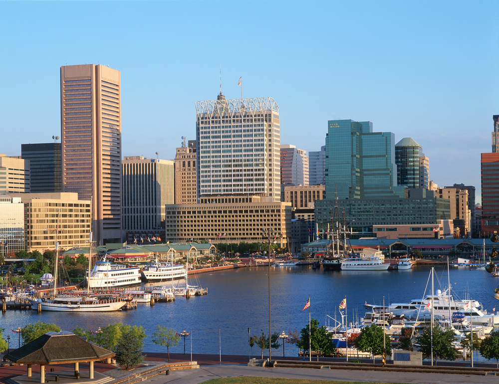 View of Baltimore, MD