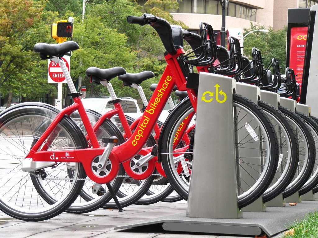 Bikes made available for rental in DC metro