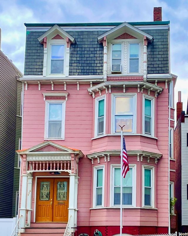 Three-story home in East Boston, Boston. Photo by Instagram user @blythesf