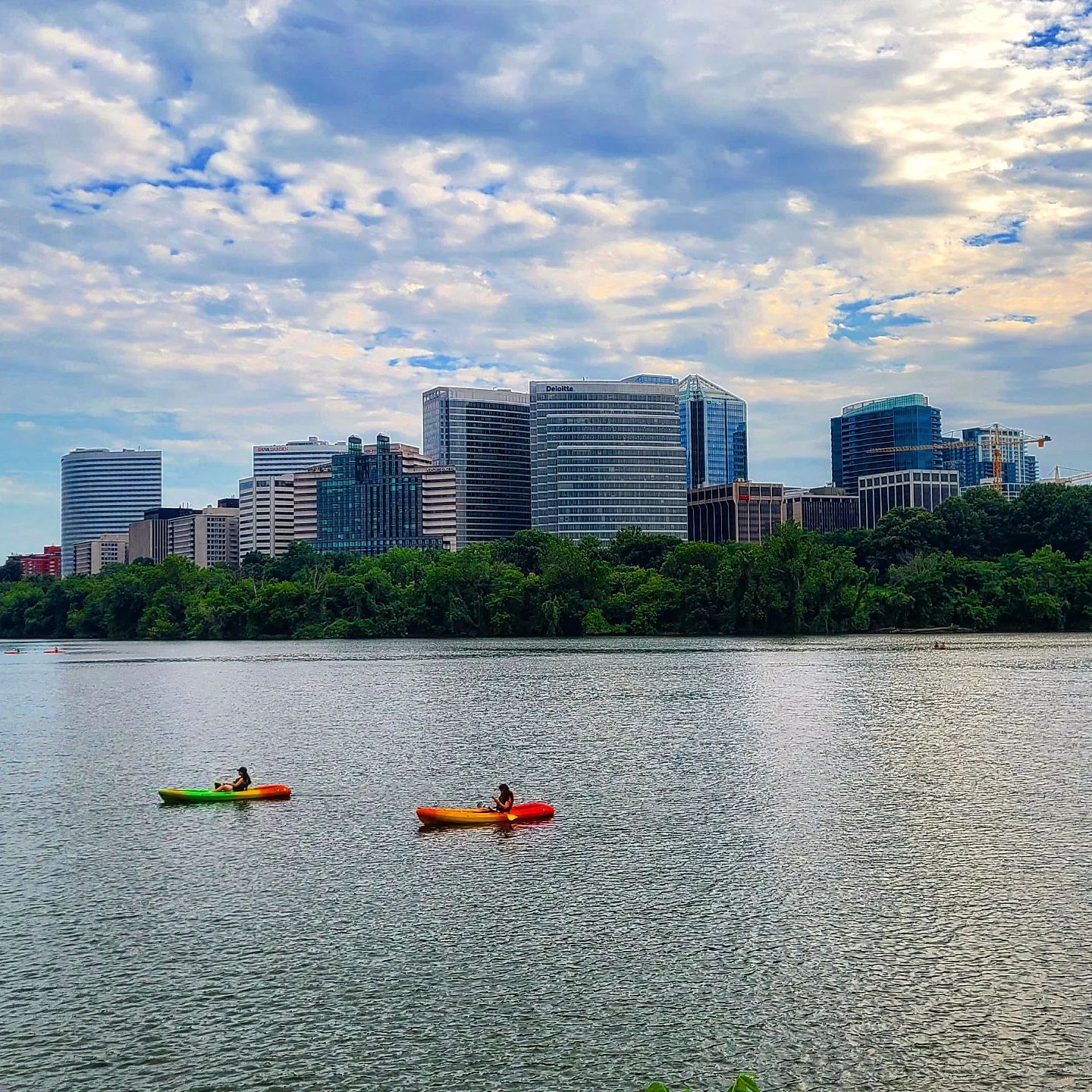 Arlington's cityscape. Photo by @carstenwerner1