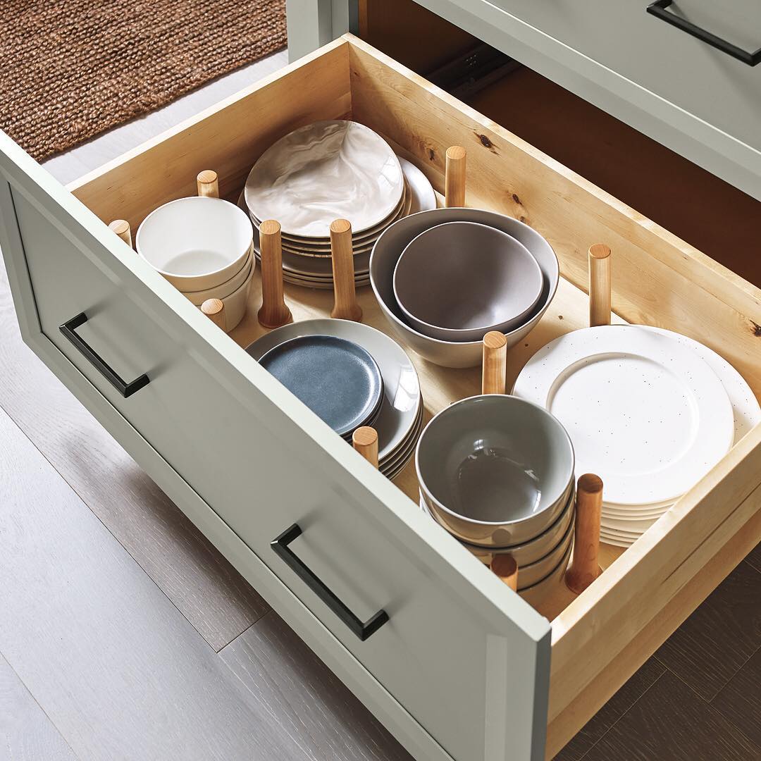 Drawer Organizers  Kichen Cabinet Storage Ideas