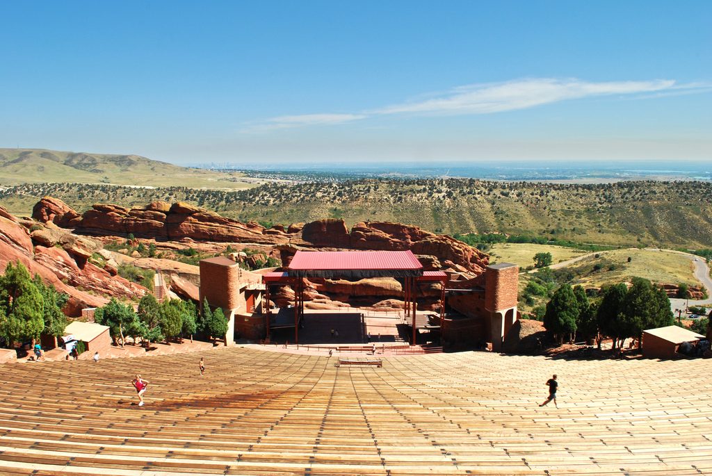 Red Rocks Amphitheatre in Colorado