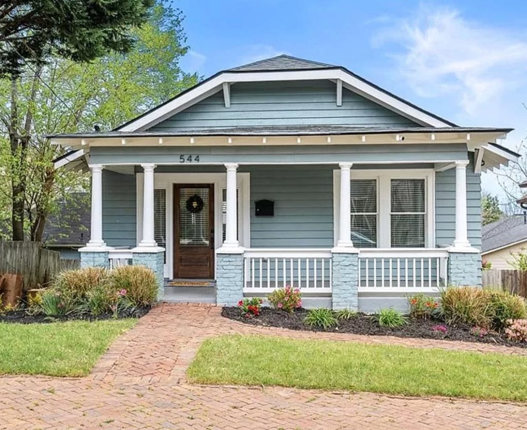 Renovated Bungalow property in the Old Fourth Ward neighborhood of Atlanta. 