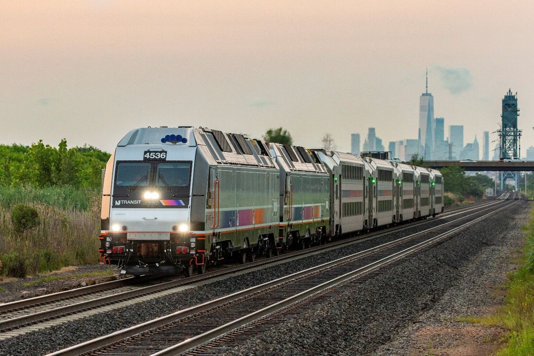 Train in Operation for NJ Transit. Photo by Instagram user @njtransit