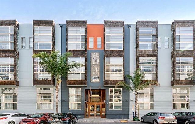 A high-rise apartment building located in San Francisco's South of Market neighborhood. Photo by Instagram user @kirkdahlerealtor