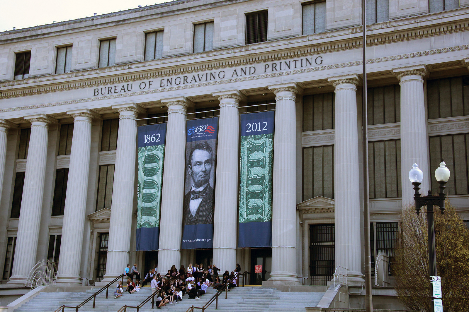 Bureau of Engraving and Printing in Washington, D.C.