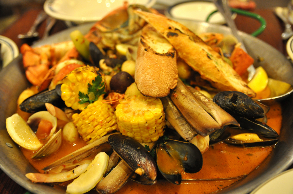 Harlem Chowder at Red Rooster in Harlem, NYC