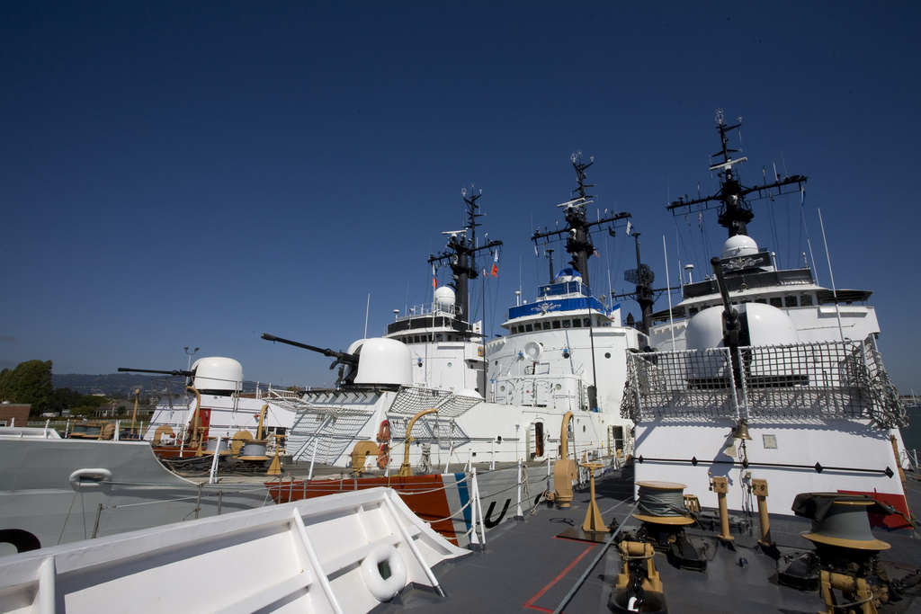 USCG Alameda ships in Oakland, CA